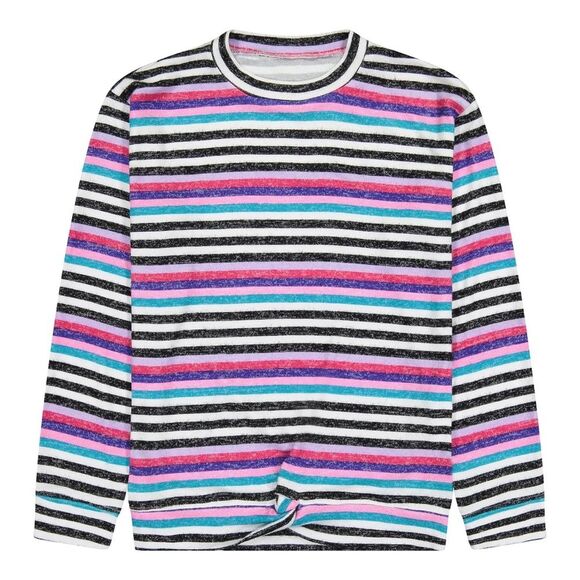 Andy & Evan Girls 2-Piece Hacci Sweatshirt & Leggings Set - Size 7Y - Picture 2 of 4